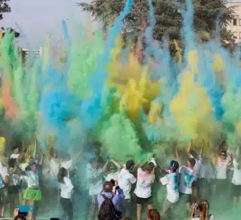 Organiser une course colorée