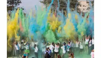 Organiser une course colorée