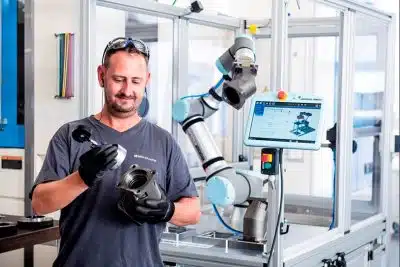 Utilisation d'un robot industriel