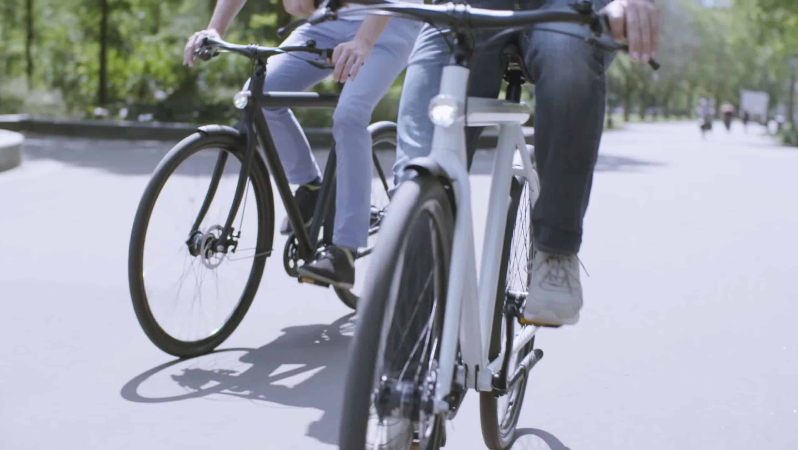 Une promenade à vélo électrique