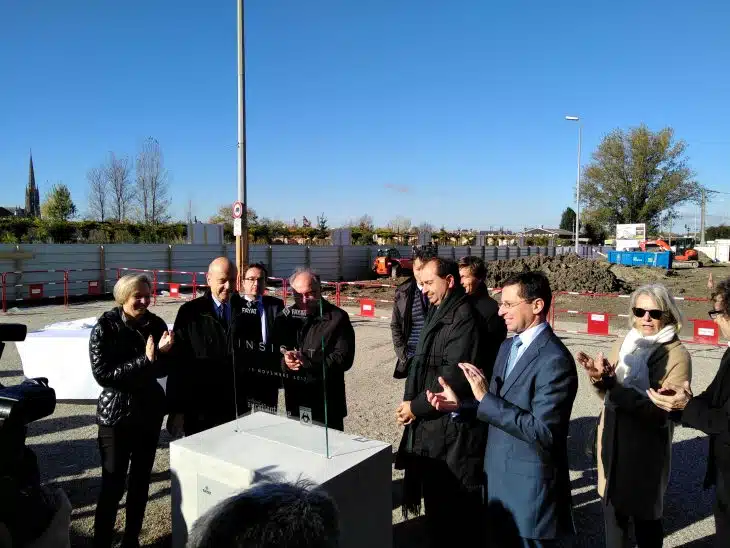 Lancement d'un chantier dans le secteur énergétique par Fayat