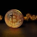 Une pièce de Bitcoin