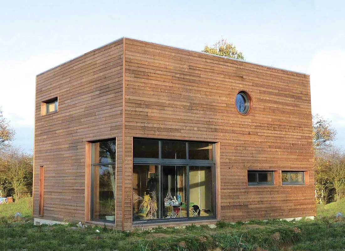 maison en bois