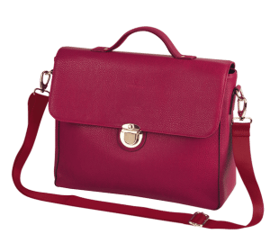 cartable framboise tendance mode oberthur