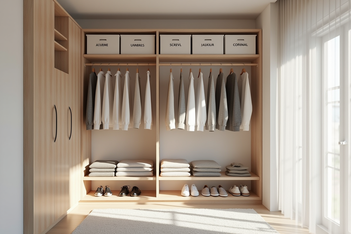 organisation vêtements