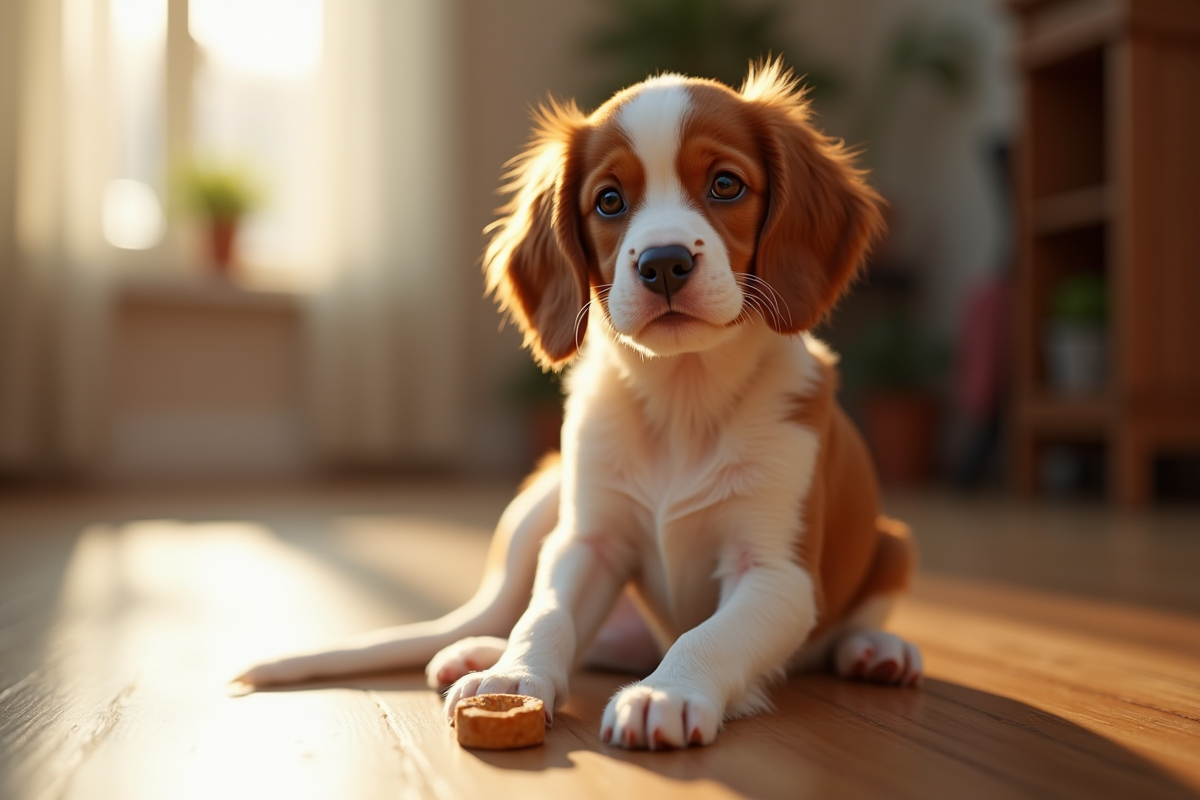 épagneul chiot