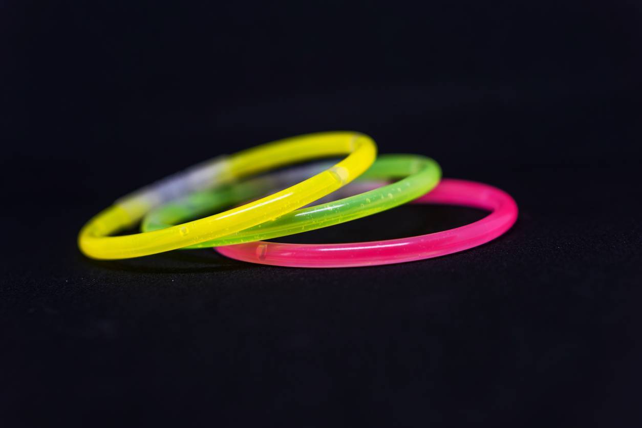 bracelets fluo lumineux