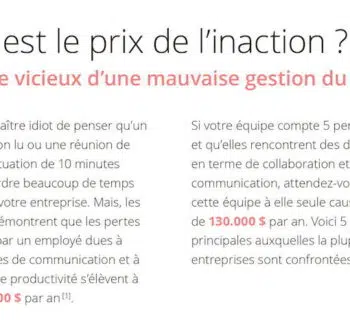 prix de l'inaction